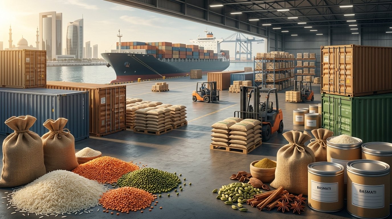 Importing food to UAE