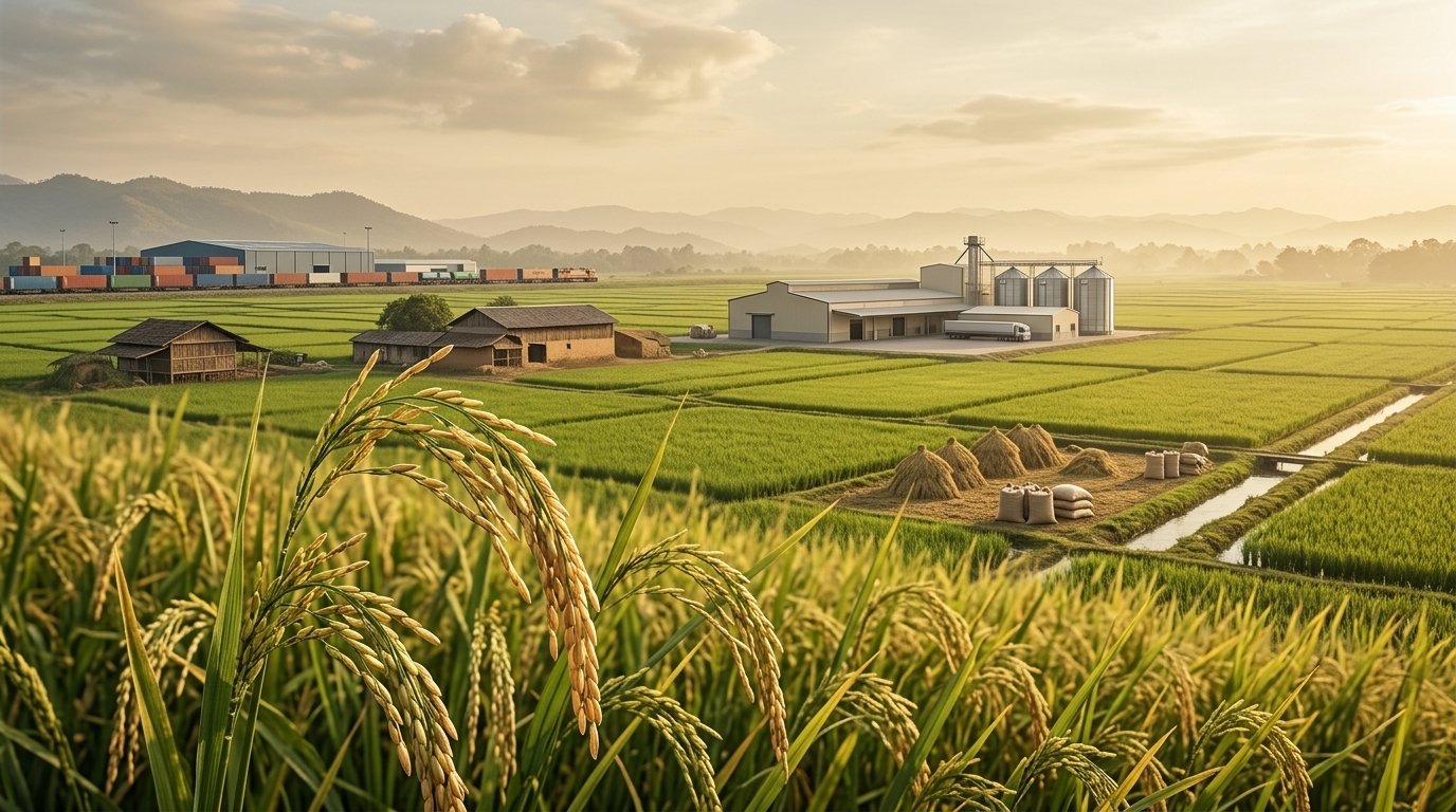 Rice exporting regions